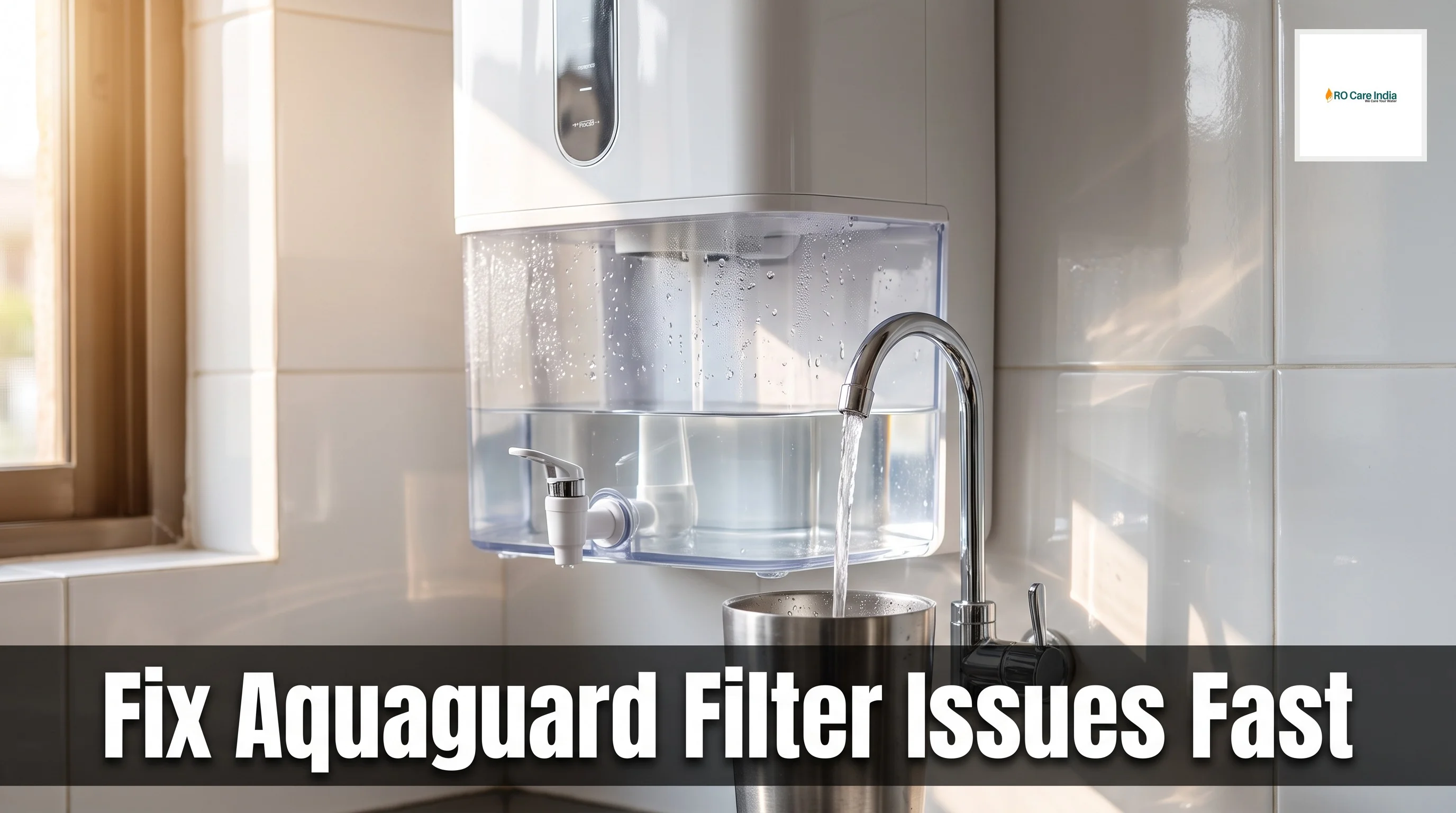 Aquaguard Filter is not Working in Pune: how to fix it?
