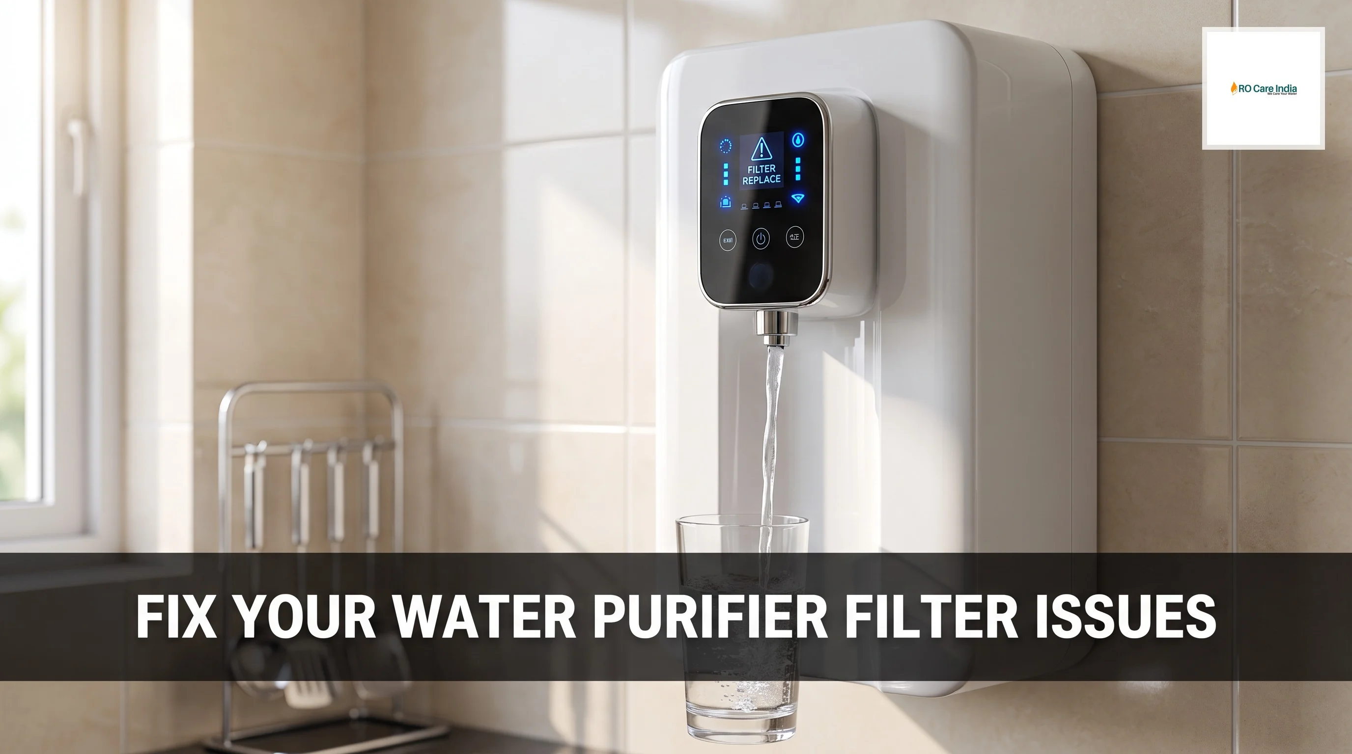 Why My Aquaguard filter is not working: how to fix it