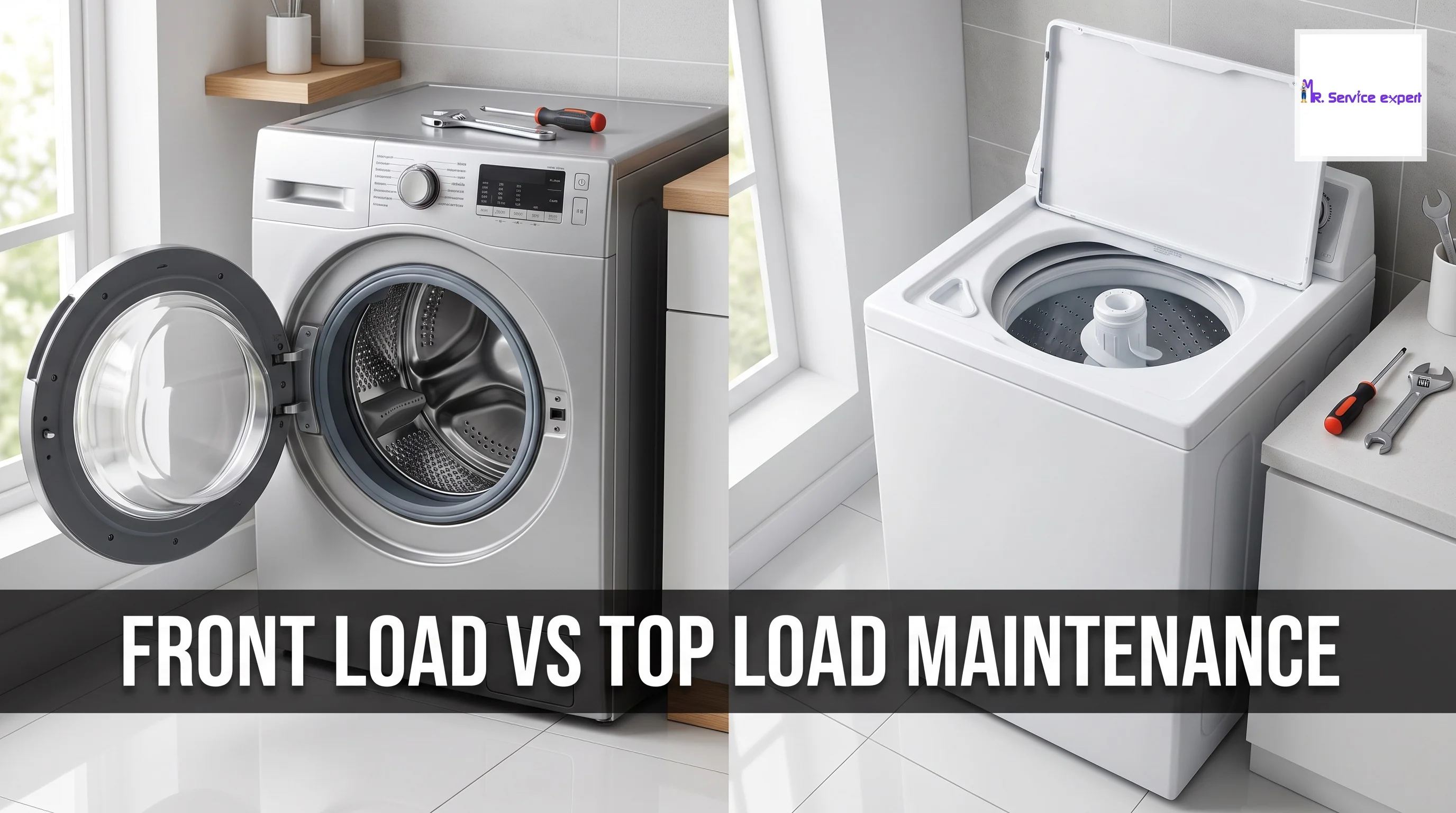 Front Load vs Top Load Washing Machine: Repair & Maintenance Differences
