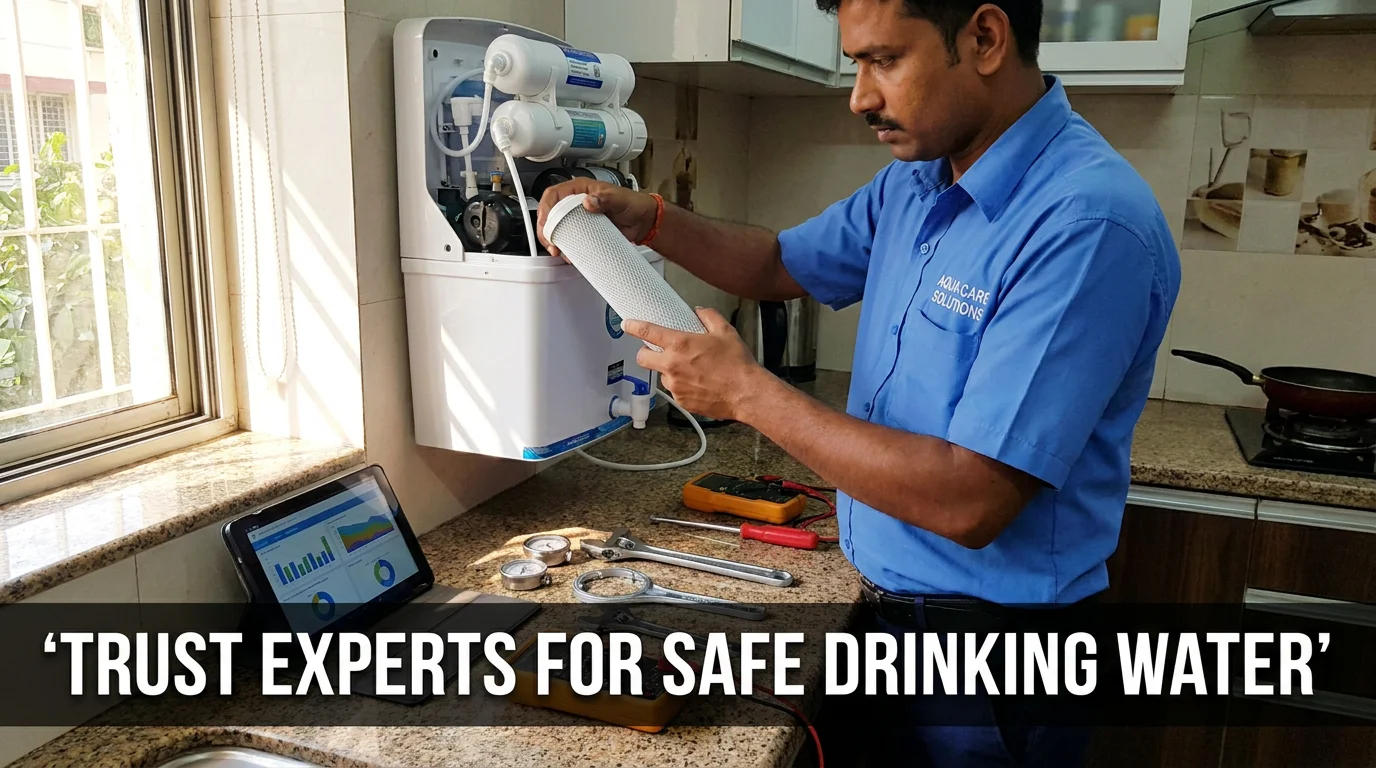 Why should I hire a professional technician to service My RO in Kolkata