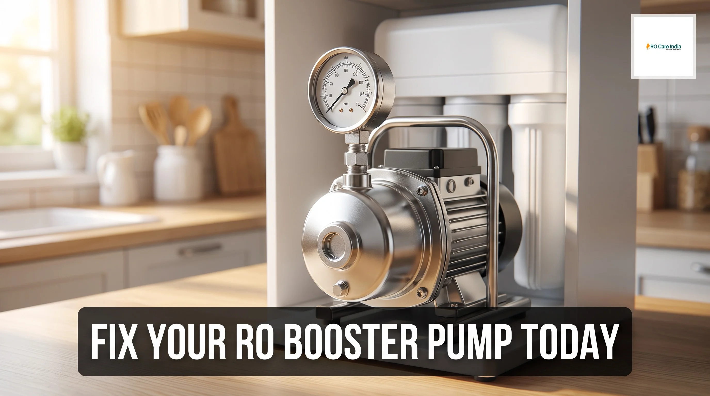 RO Booster Pump Failure in Kolkata: How to Fix It?