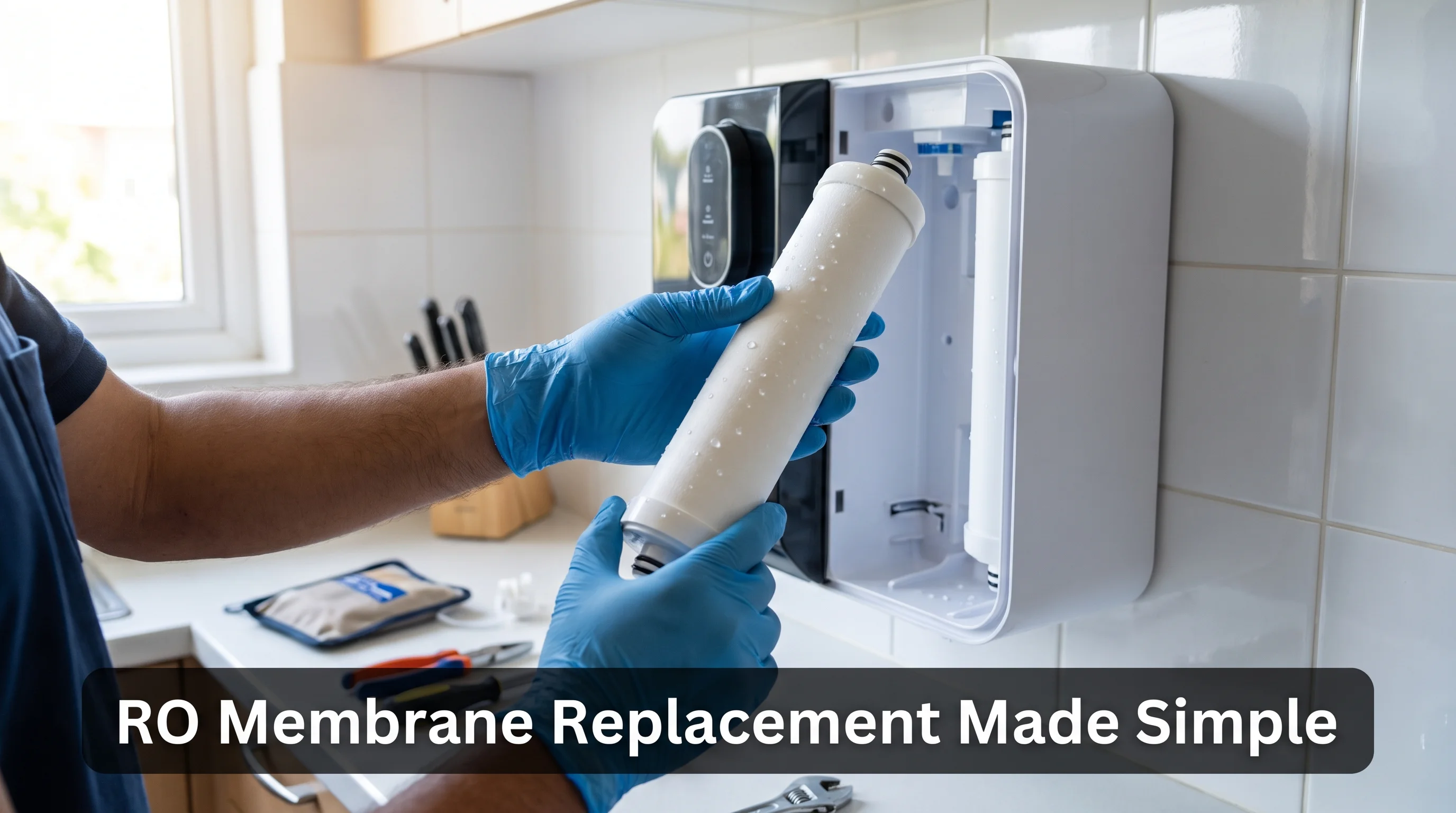 RO membrane replacement Kolkata: What's Included in a Standard Visit?