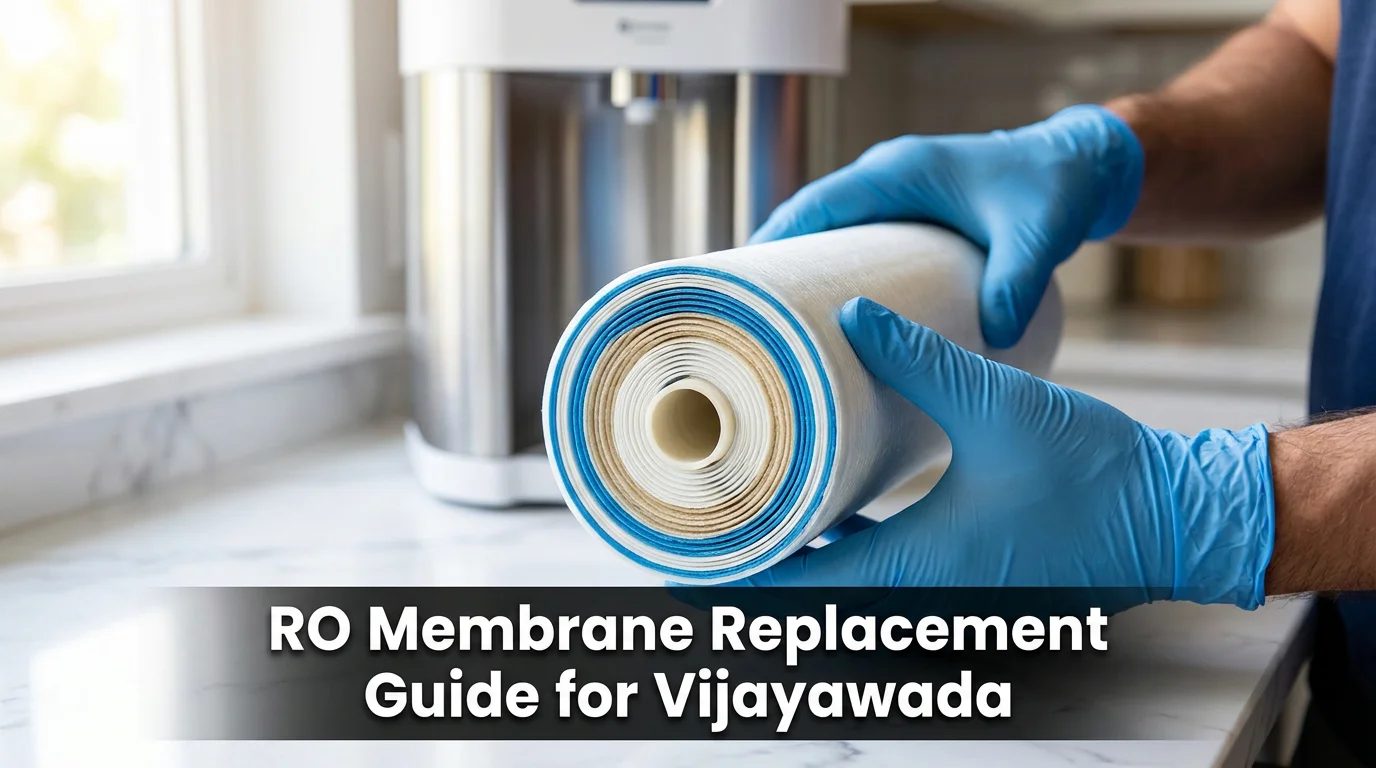 RO Membrane Replacement in Vijayawada– Signs, Cost & Expert Tips