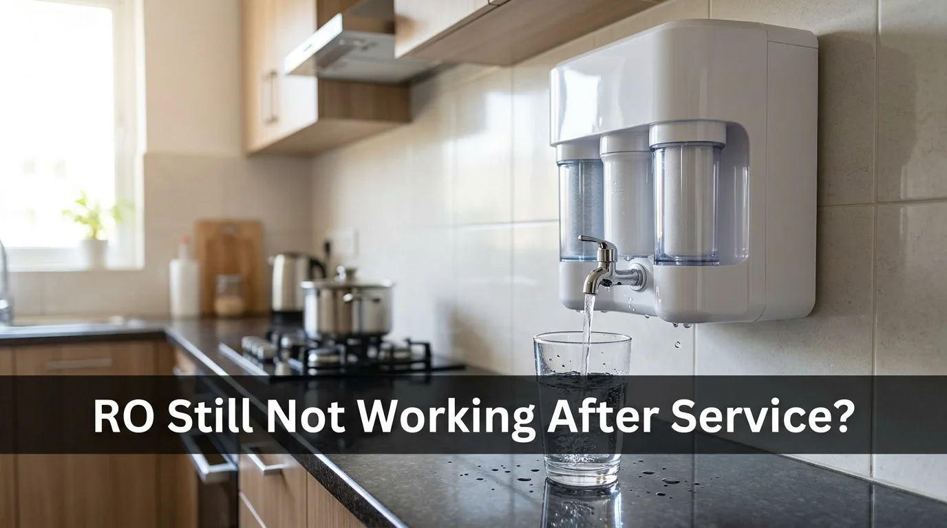 Ro is not working even after regular servicing in Kolkata