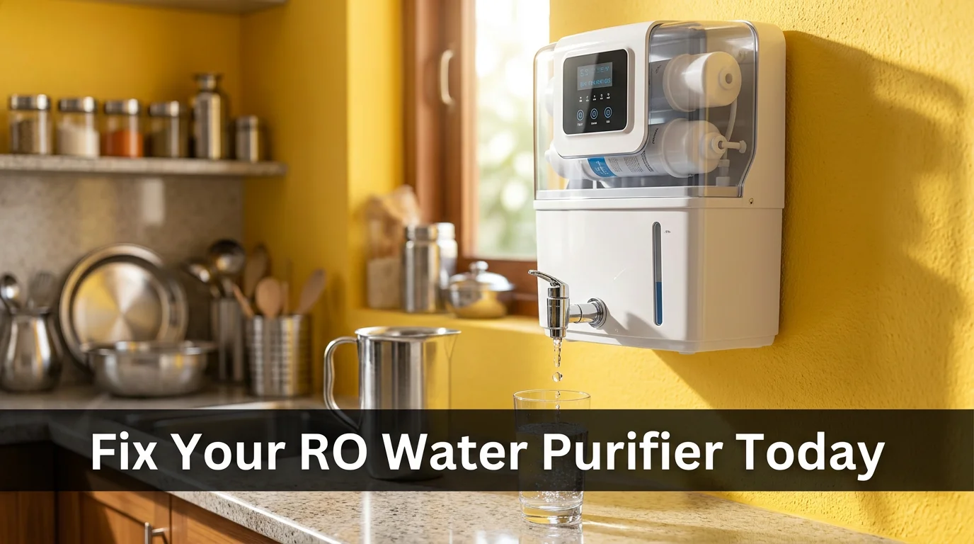 RO Purifier Not Working? Common Problems & Fixes for East Godavari Users