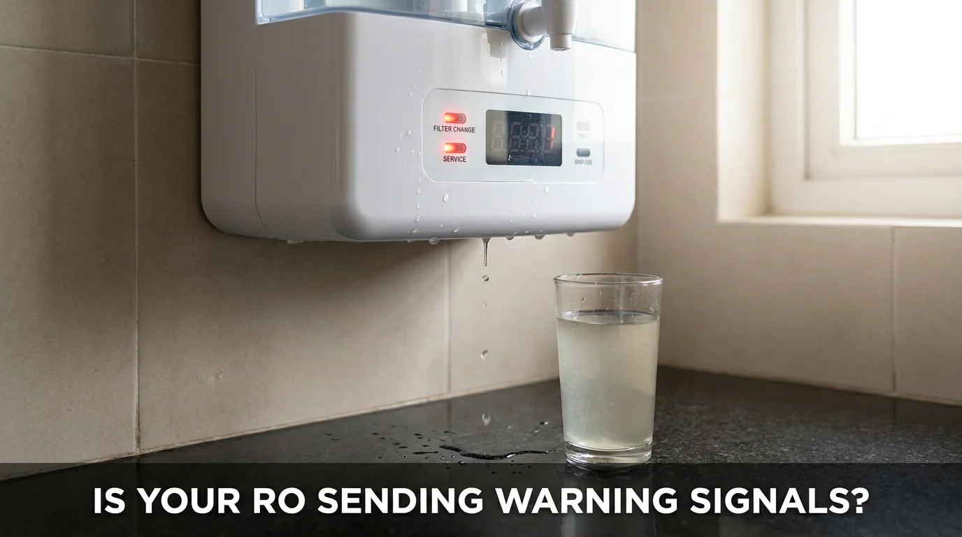 Top Signs Your RO Purifier Needs Immediate Servicing in Kolkata
