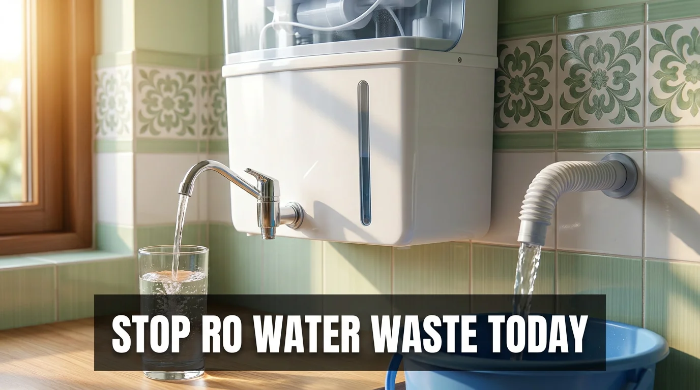 RO Purifier Water Wastage Problem – How to Reduce It