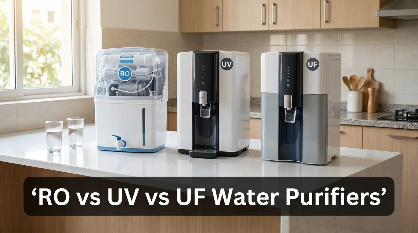 RO vs UV vs UF: Which Water Purifier is Best for Vijayawada Water?