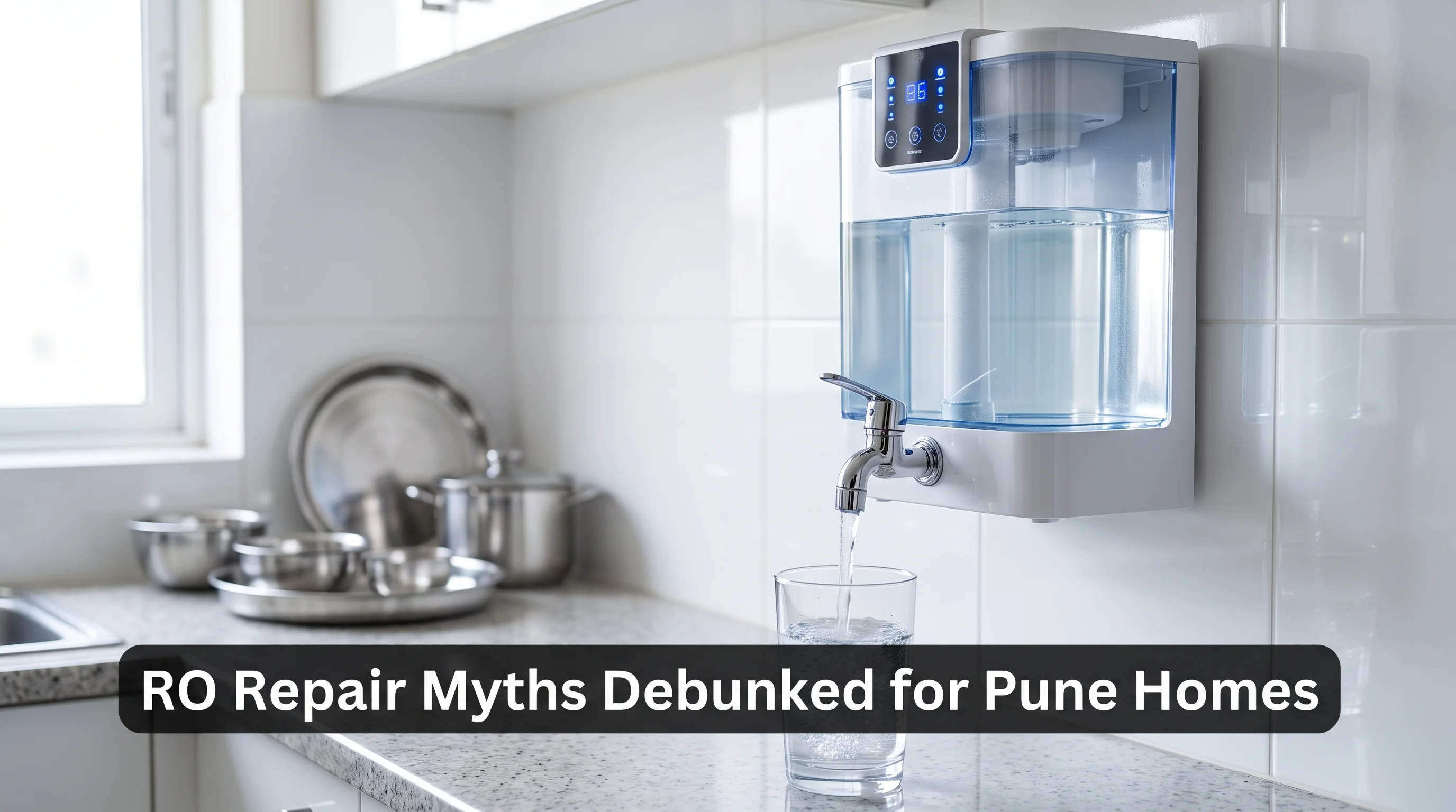 Common Myths About RO water purifier repair Pune Debunked