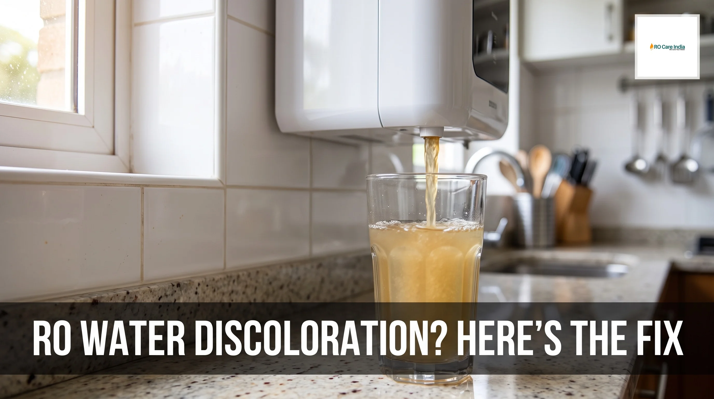 RO Water Turns Yellow or Black in Mumbai: What Causes This and How to fix it?