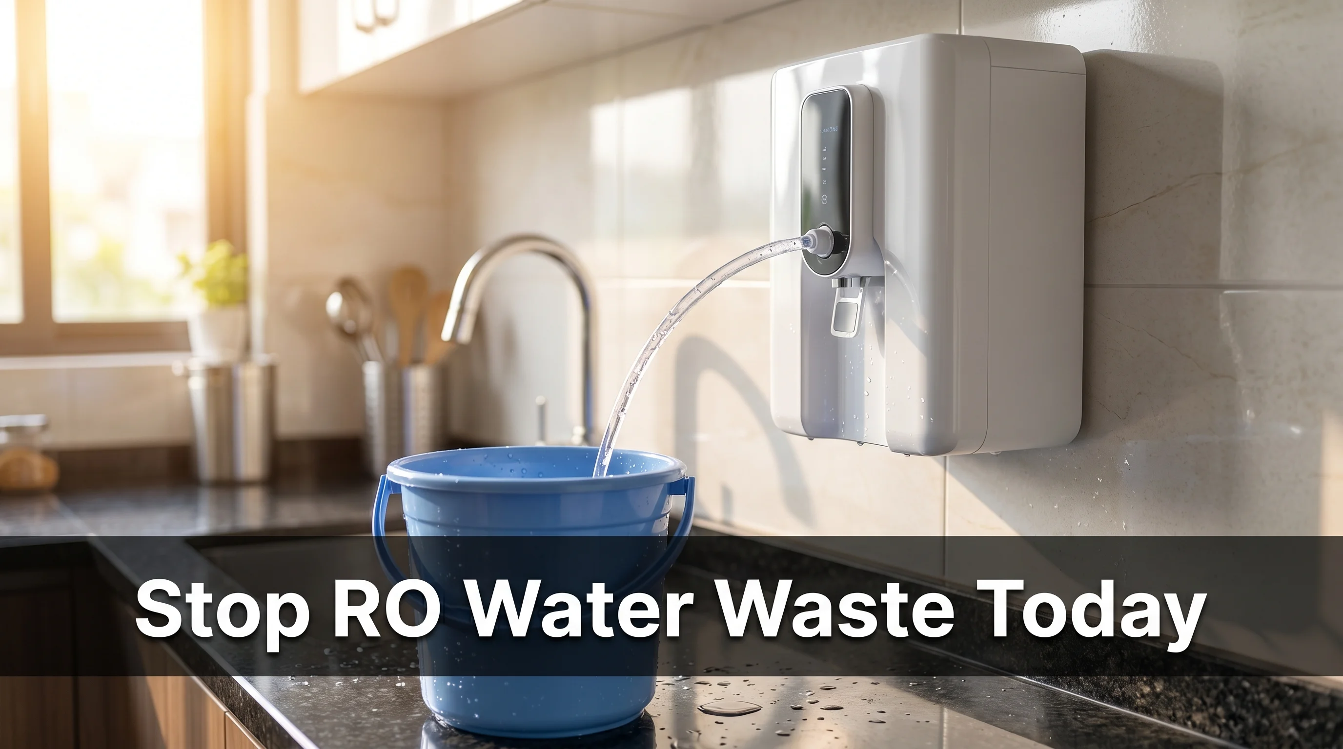 RO Purifier Water Wastage Problem – How to Reduce It