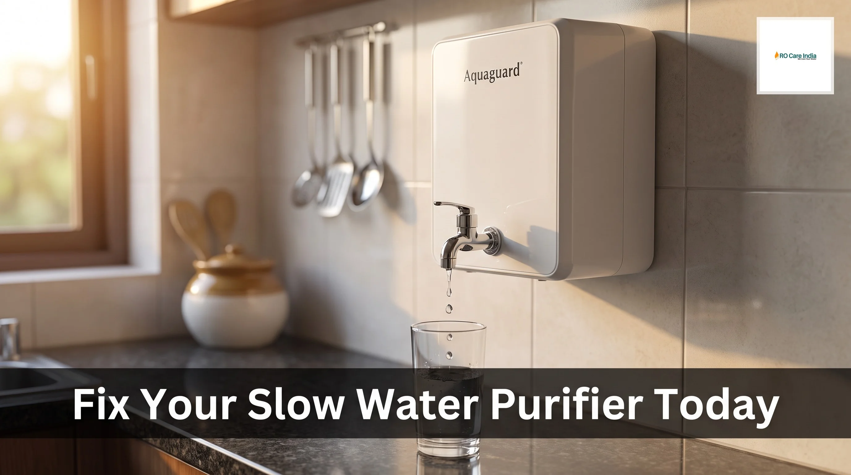 Slow Water flow in Aquaguard  Pune: What to do Now and How to fix it?
