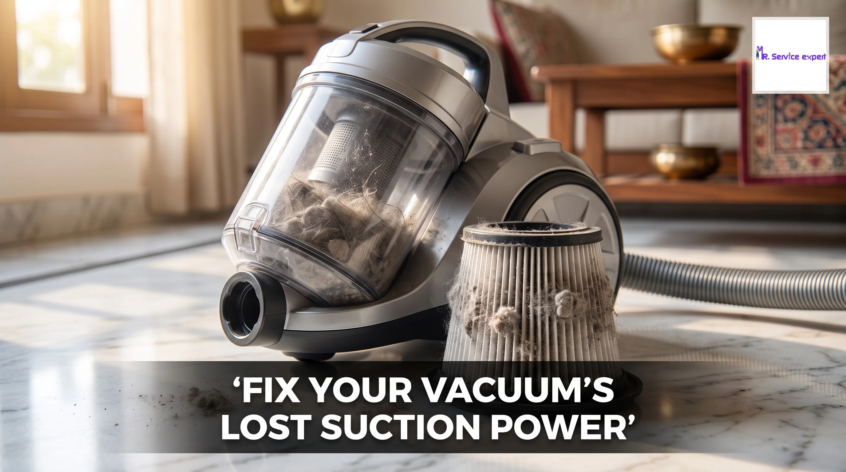 Vacuum Cleaner Losing Suction? Here's How to Fix It