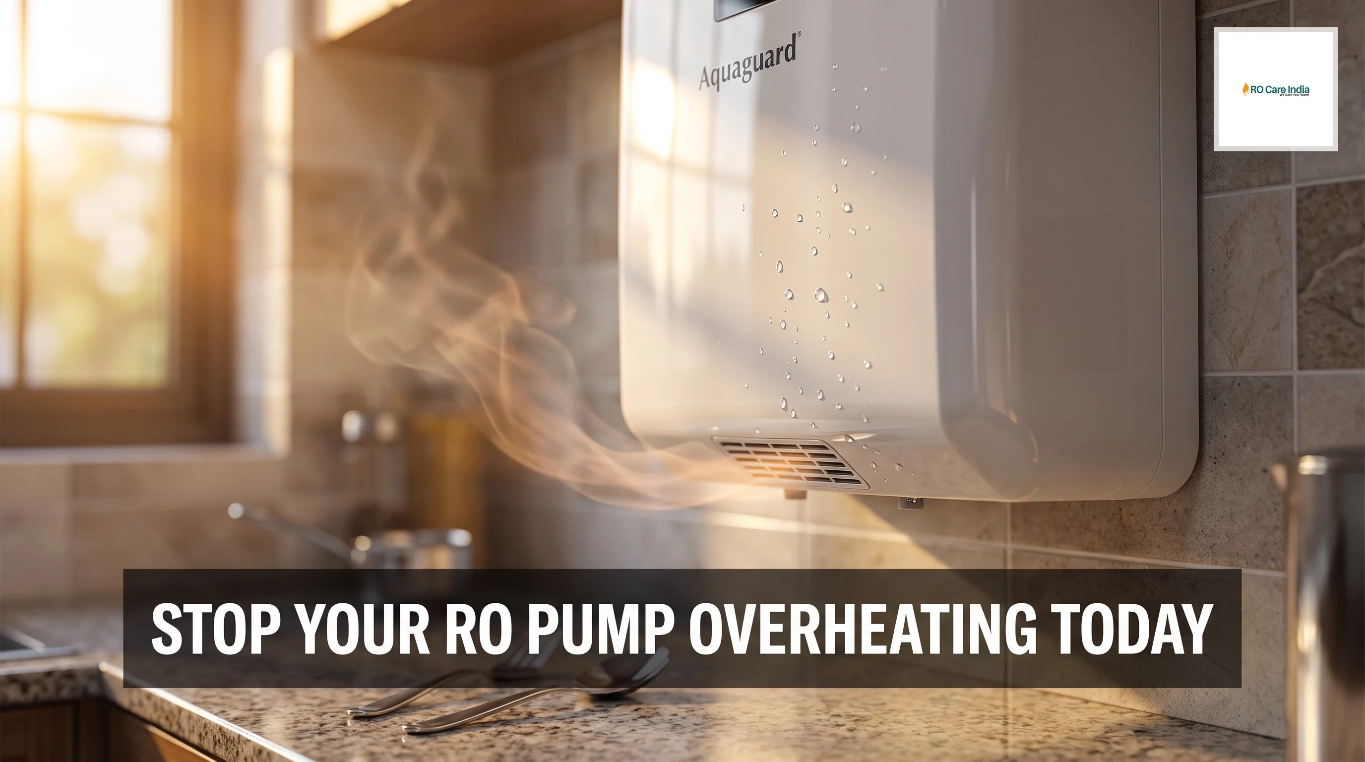 Why Aquaguard RO Pump Overheating in Gurgaon: Causes and Prevention