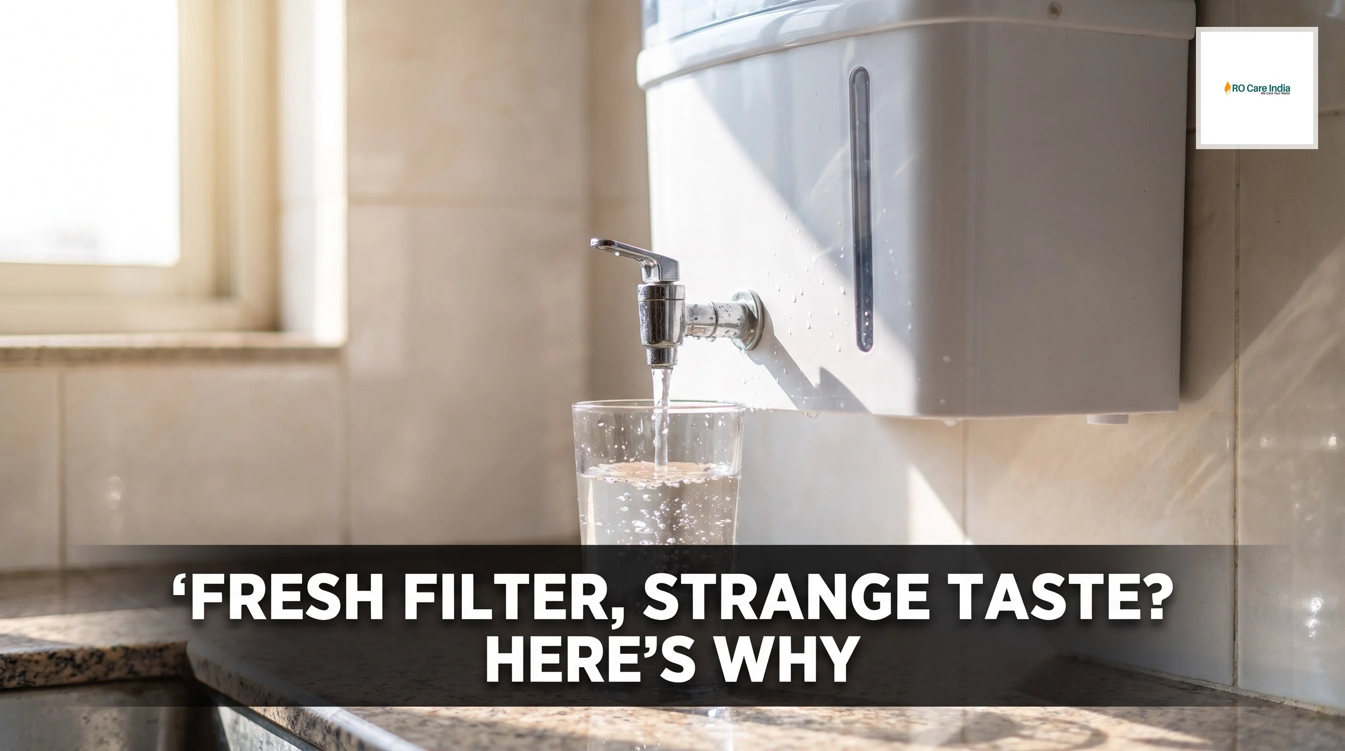Why Does My RO Water Taste Different After Filter Change?