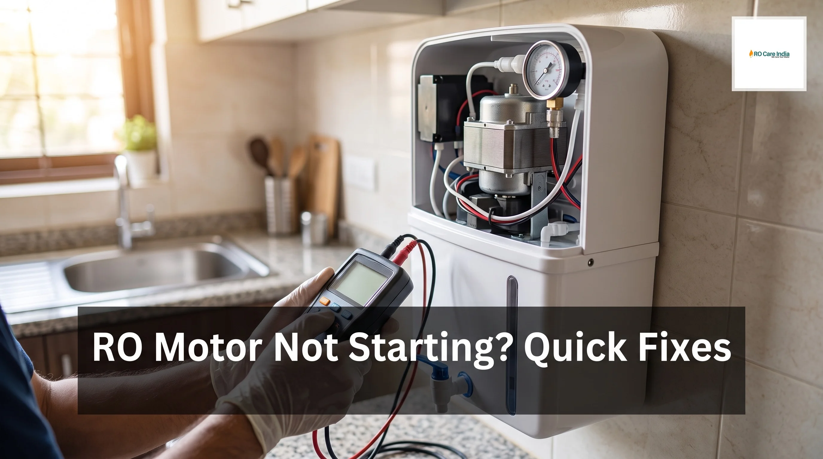 Why RO Motor is Not Starting in Gurgaon: How to Fix It?