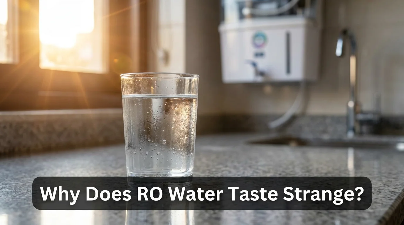 Why Does My RO Water Taste Bad? Causes & Solutions