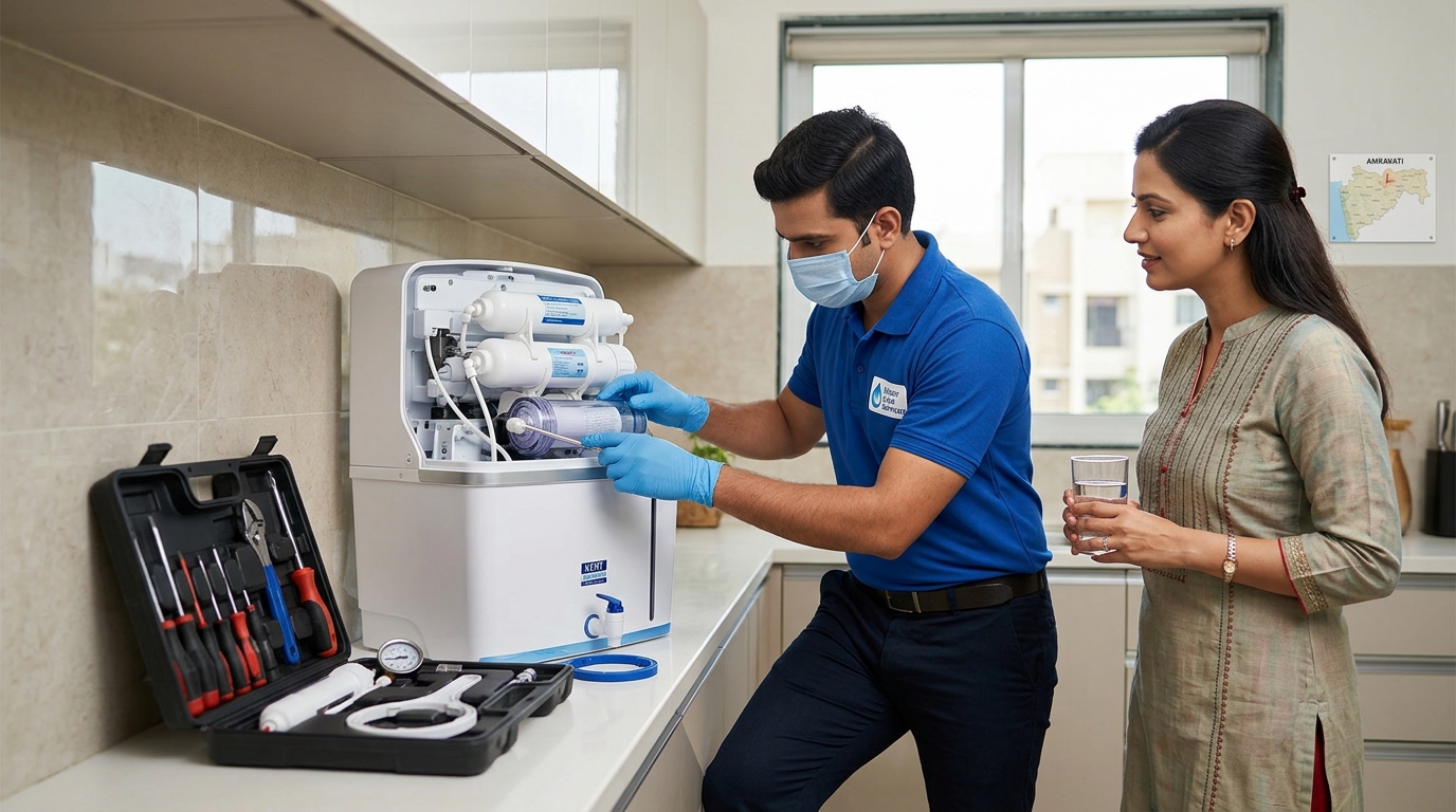 How to Choose a Reliable RO Water Purifier Service in Amravati