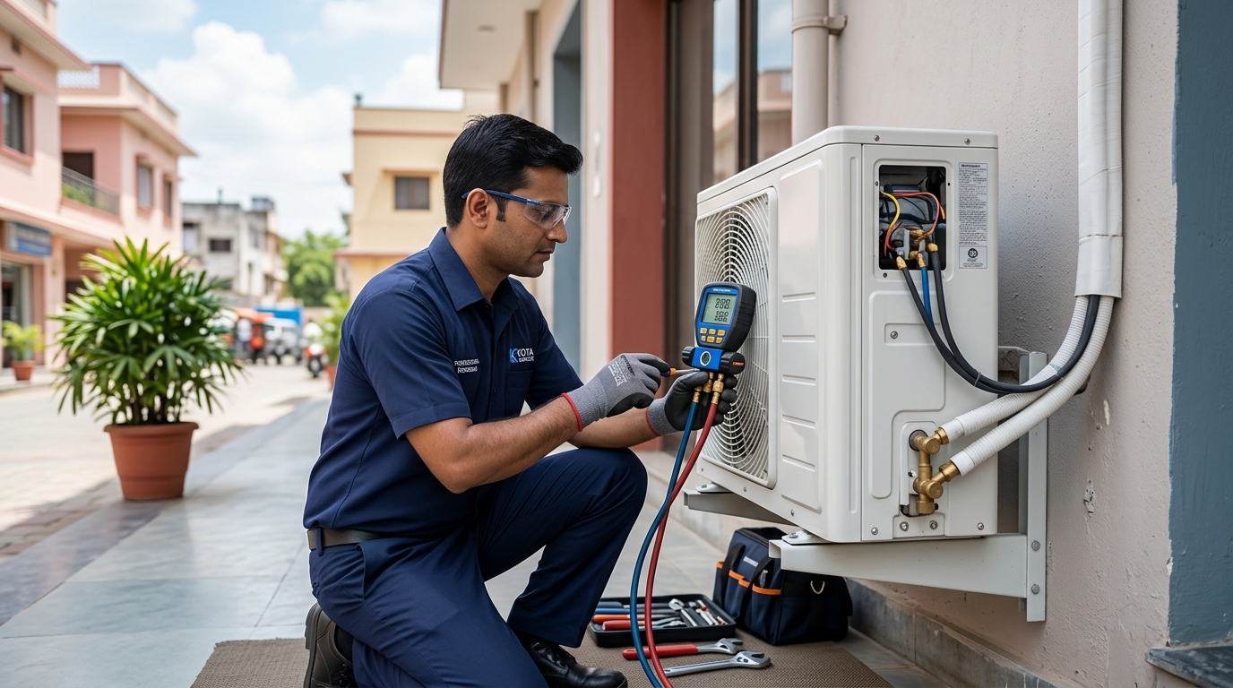 Benefits of Professional Air Conditioner Servicing in Kota