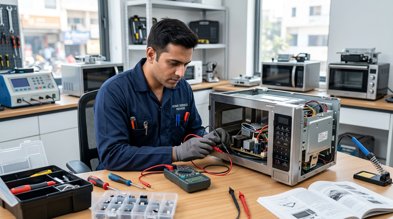 Microwave Not Heating? Repair Options in Faridabad