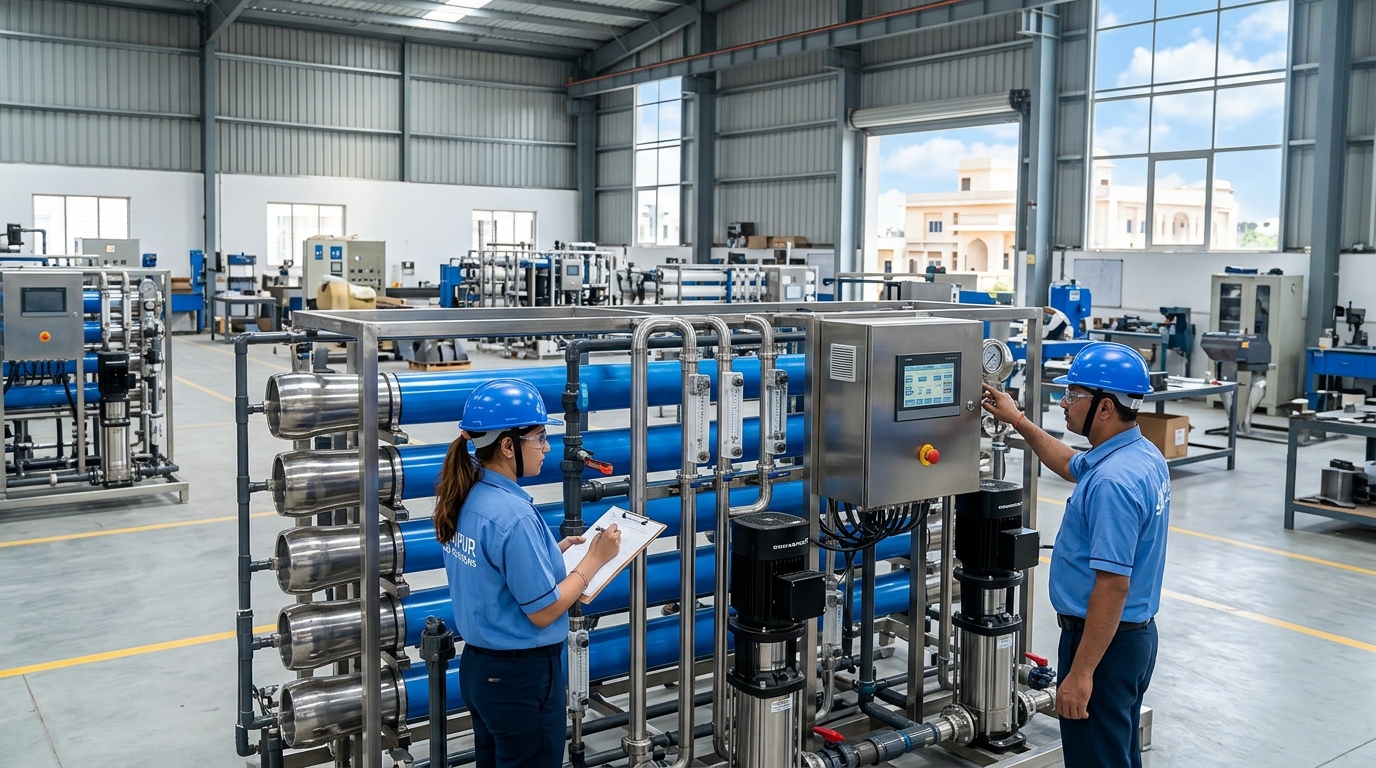 Choosing the Right RO Plant Manufacturer in Jaipur