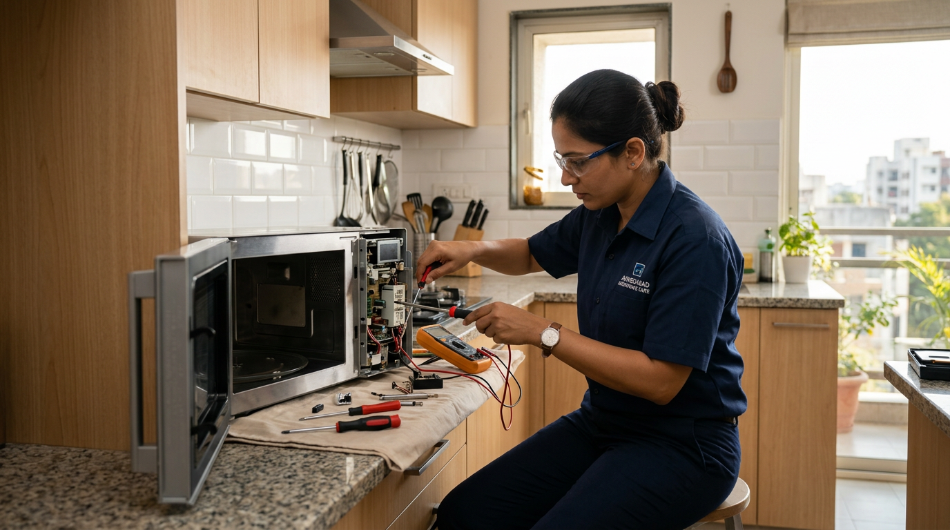 DIY vs Pro Microwave Repair in Ahmedabad: Which is Better?