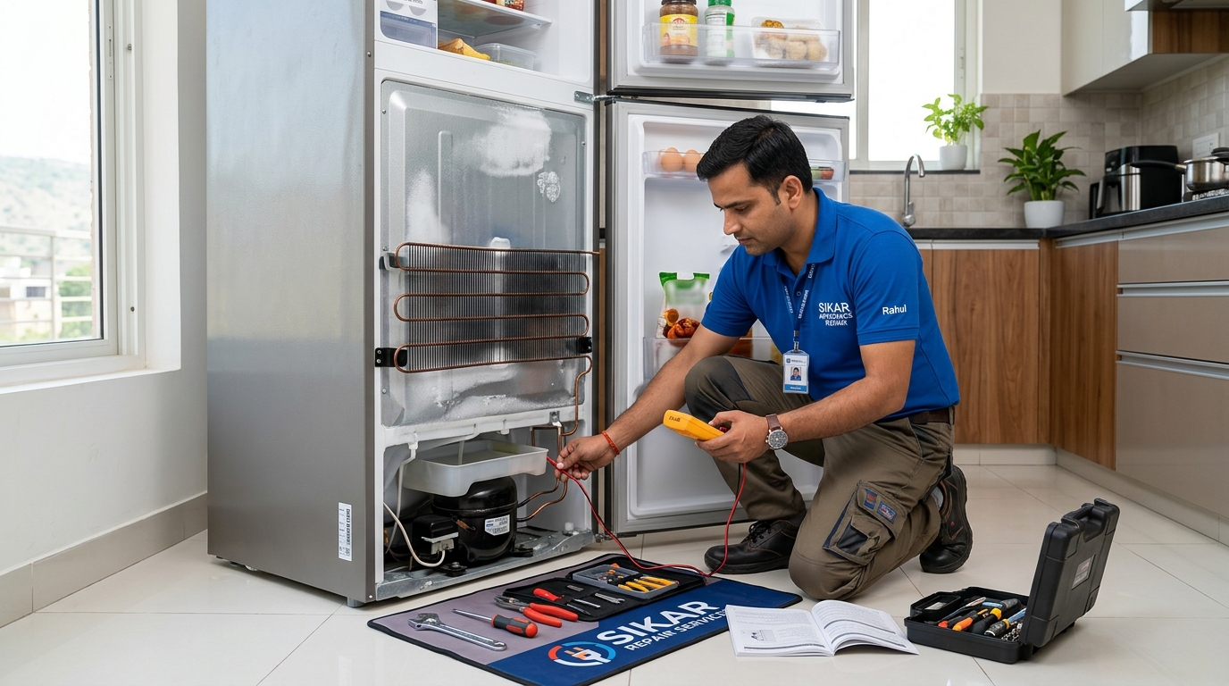 Refrigerator Water Leakage and Cooling Problem Repair in Sikar