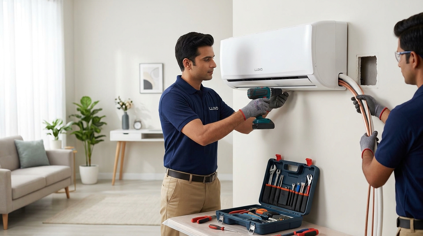 Beginner's Tips for Smooth Lloyd AC Installation in Surat