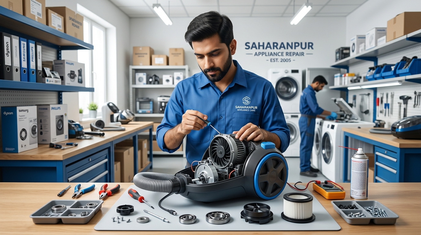 Vacuum Cleaner Making Noise? Common Causes and Repair in Saharanpur