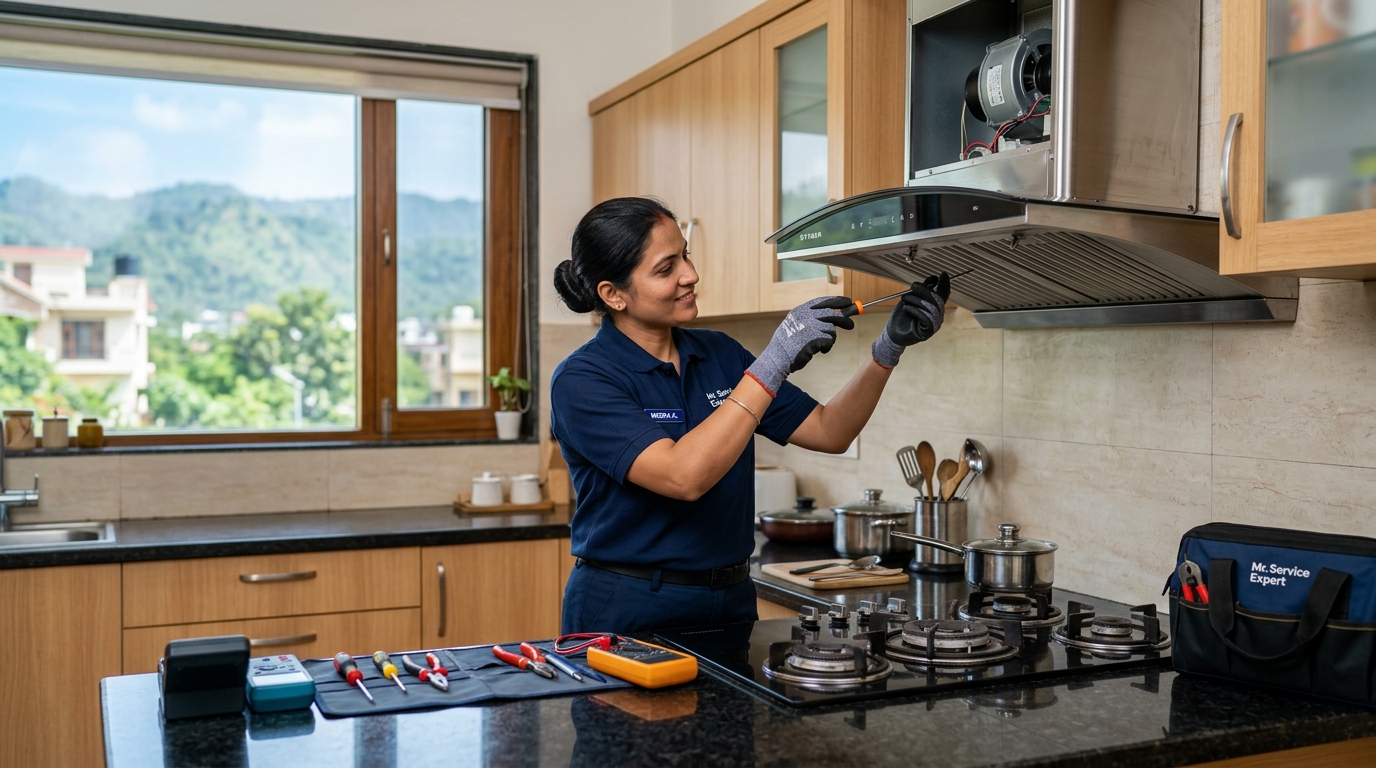 Mr Service Expert Guide to Kitchen Chimney Repair in Jammu