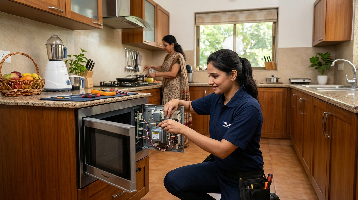 Microwave Repair Service for Busy Homes in Dholka
