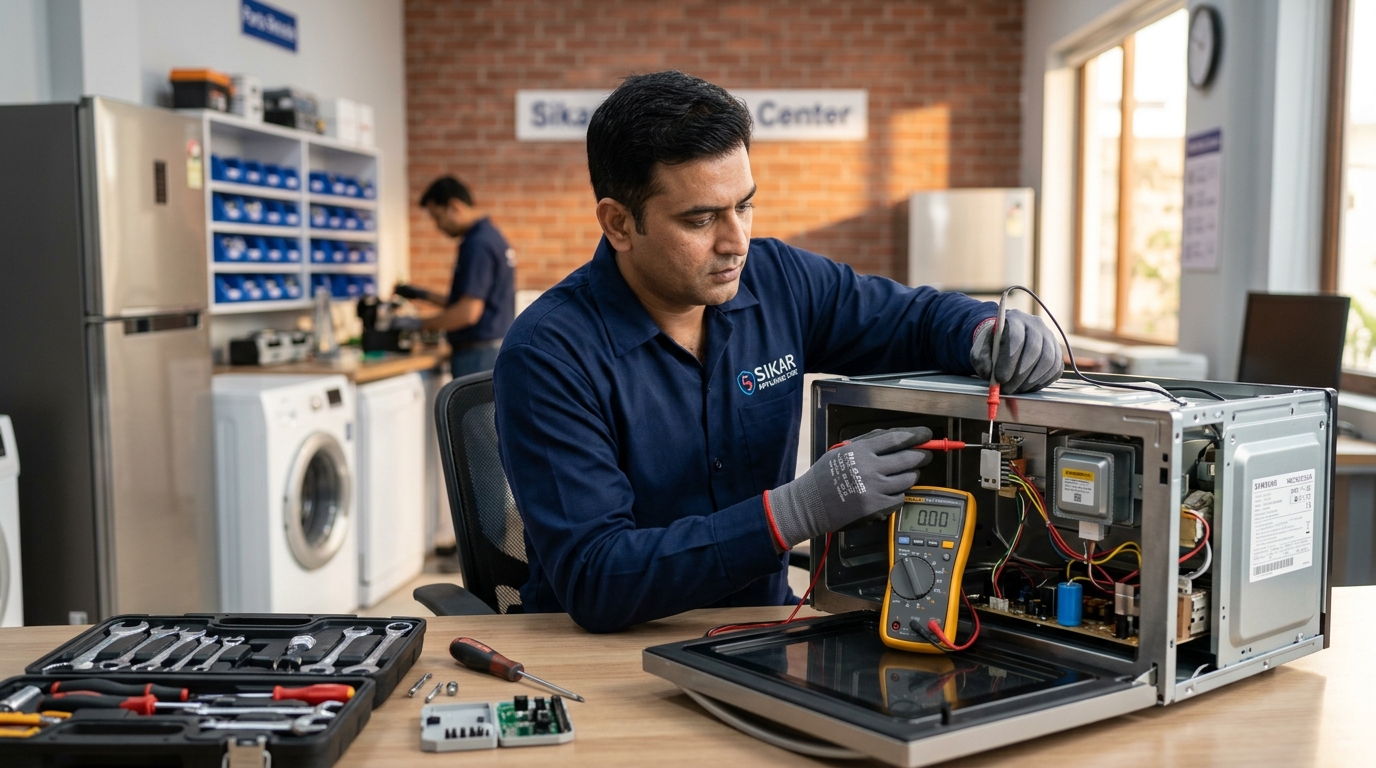 Microwave Not Heating? Repair Options in Sikar