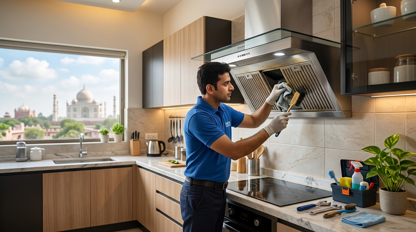 Kitchen Chimney Cleaning and Repair Guide for Agra Homes