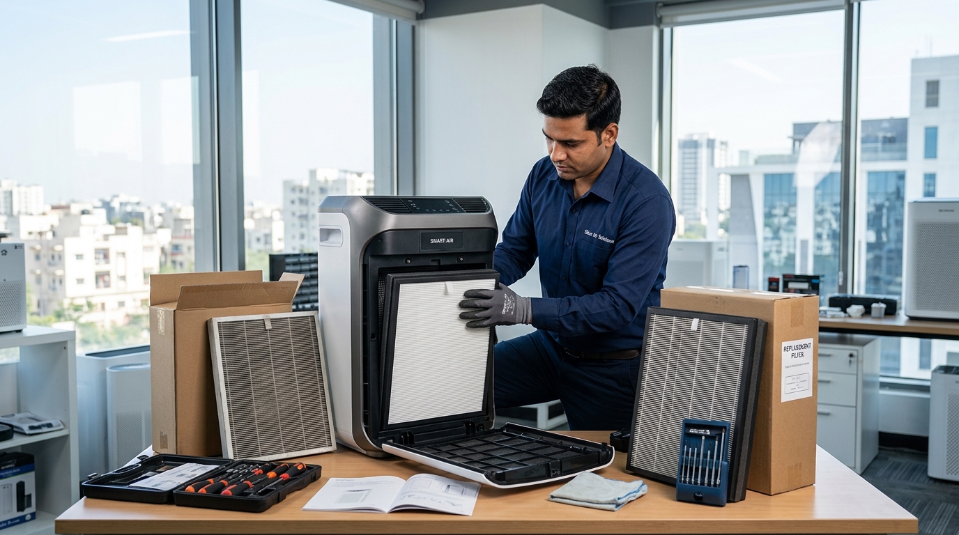 Air Purifier Filter Replacement and Repair Guide for Sikar