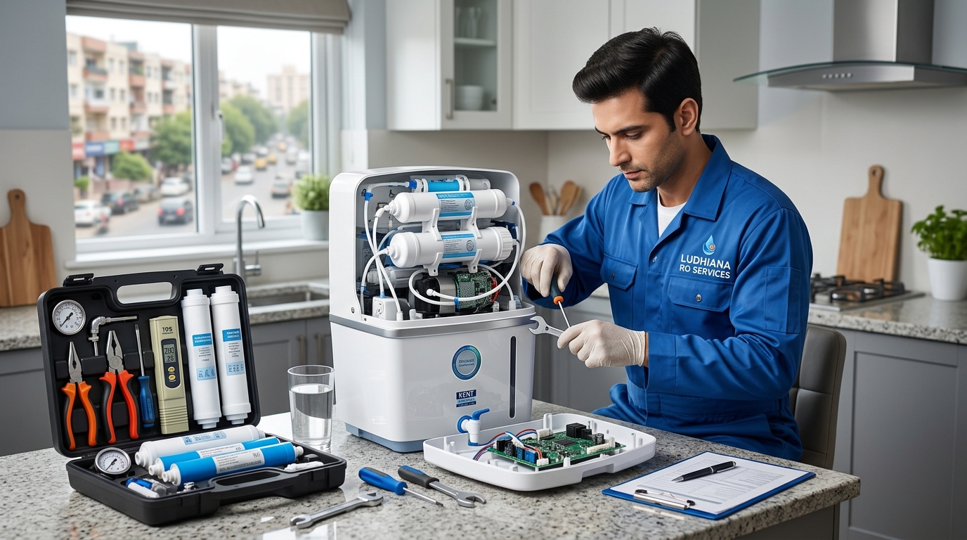 Common RO Water Purifier Problems and Repair Solutions in Ludhiana