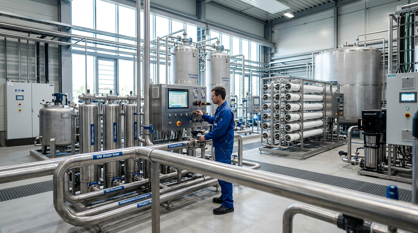 How to Select the Right DM Water Treatment Plant in Agra
