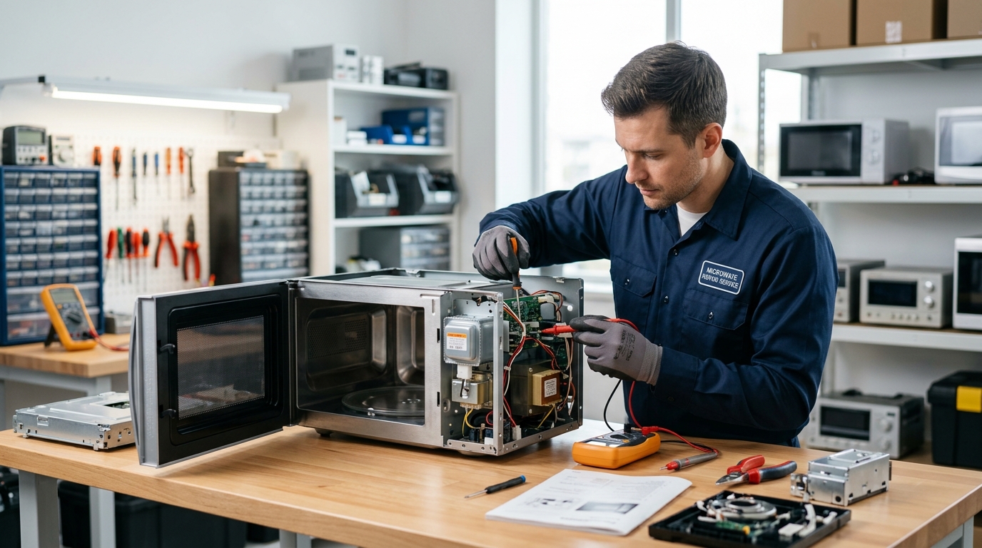 Get Your Microwave Repair Done Right and Save Time