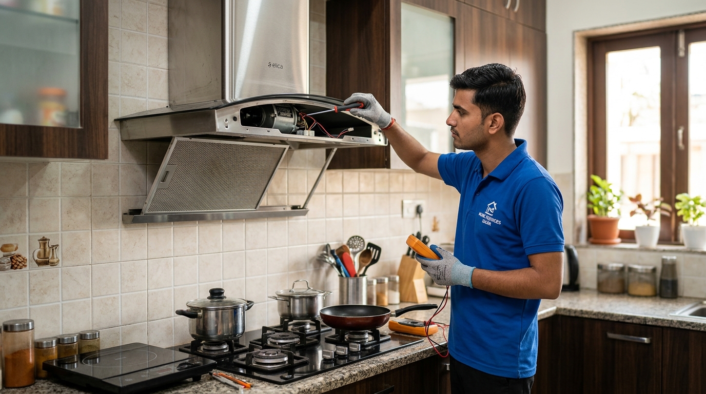 Kitchen Chimney Not Working? Repair Options in Sikar