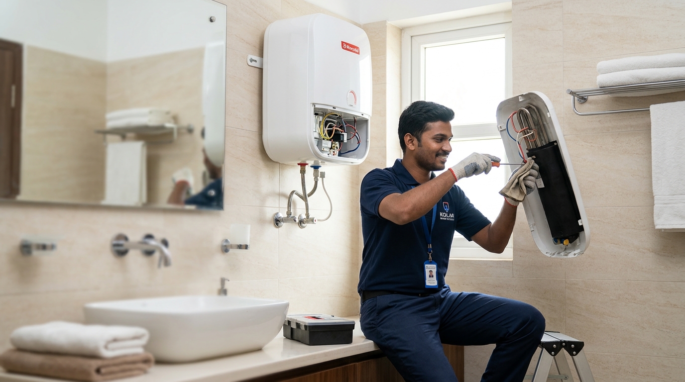 Benefits of Professional Geyser Servicing in Kolar