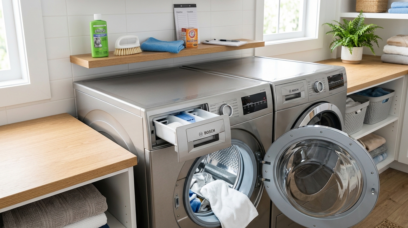 Washing Machine Cleaning Schedule: What Parts Need Regular Maintenance?