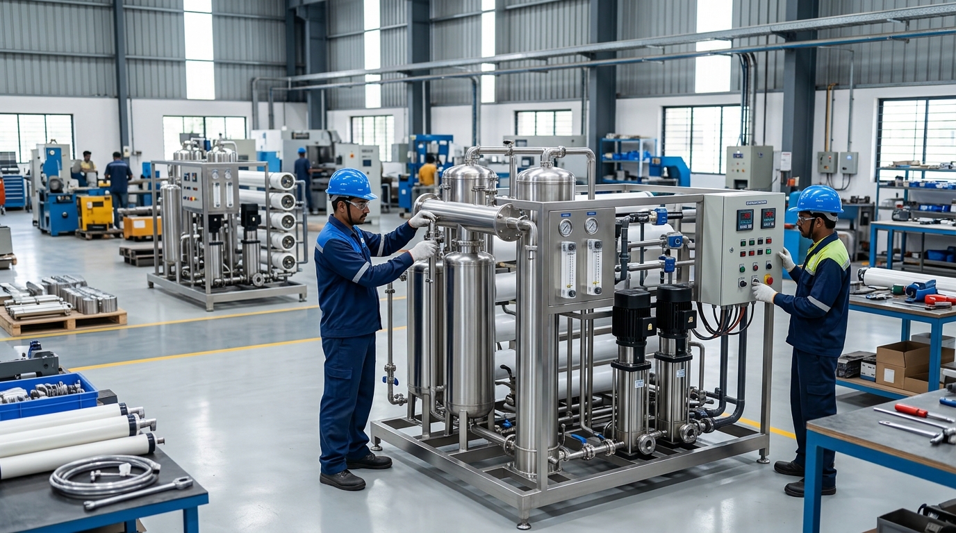Nashik's Trusted RO Plant Manufacturer for Quality Water Solutions