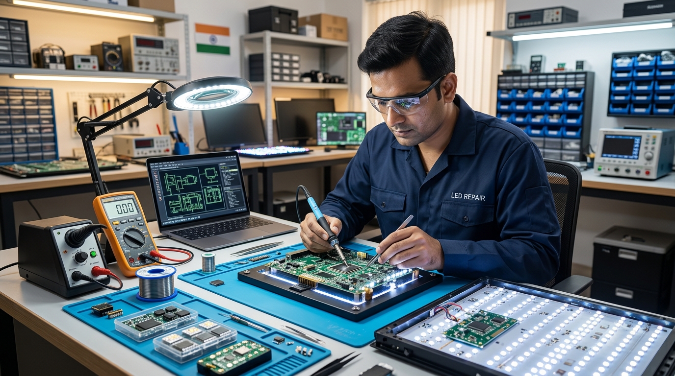 Expert Solutions with LED Repair Service in Saharanpur