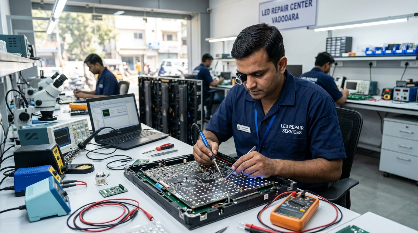 Solving Your TV Woes: LED Repair Service Vadodara Guide