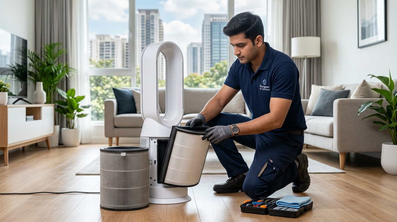 Air Purifier Filter Replacement and Repair Guide for Gurgaon