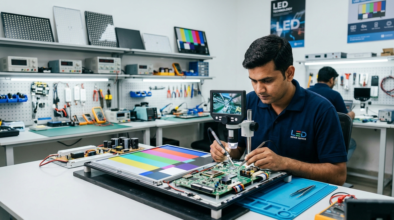 Top Benefits of Choosing LED Repair Services in Faridabad