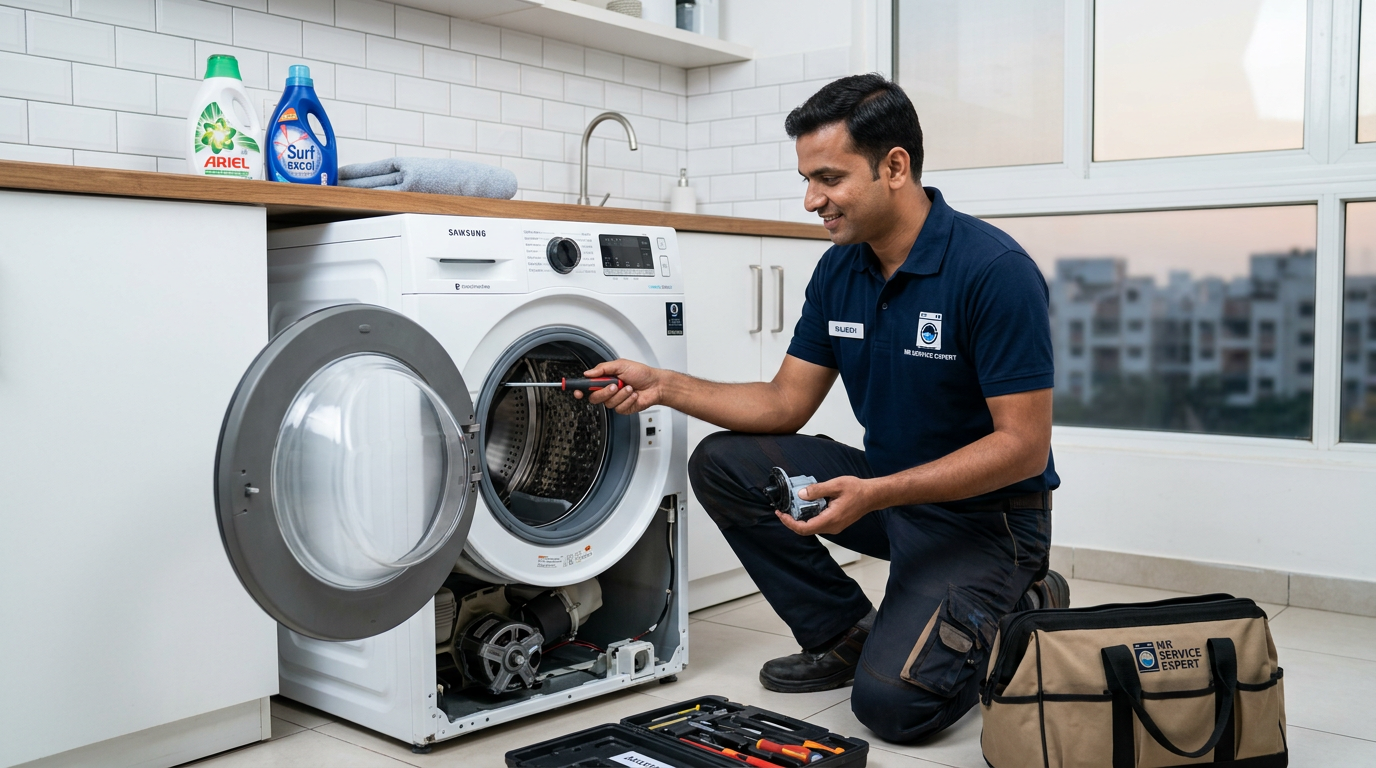 Mr Service Expert Provides Affordable Washing Machine Repair Pune with Trained Technicians, Quality Spare Parts, Transparent Pricing, and Quick Doorstep Service