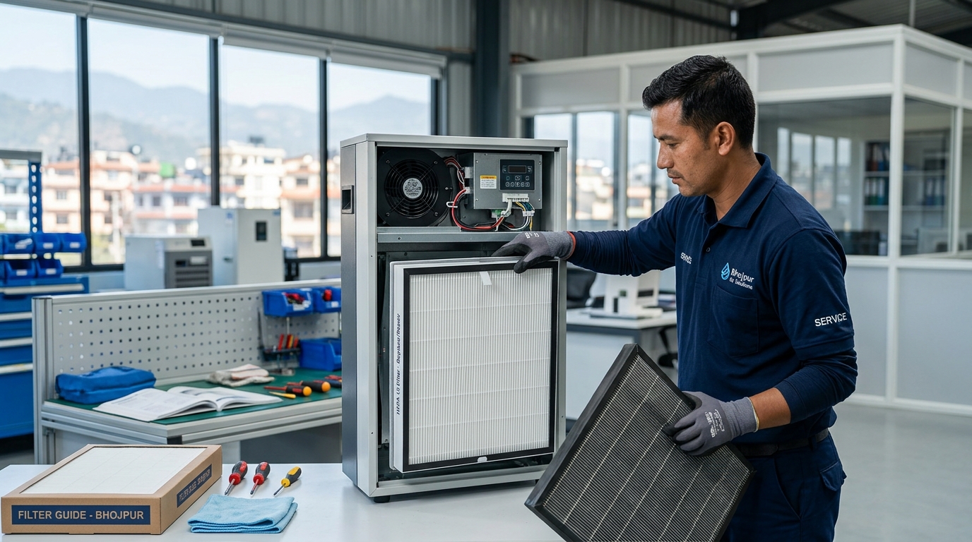 Air Purifier Filter Replacement and Repair Guide for Bhojpur