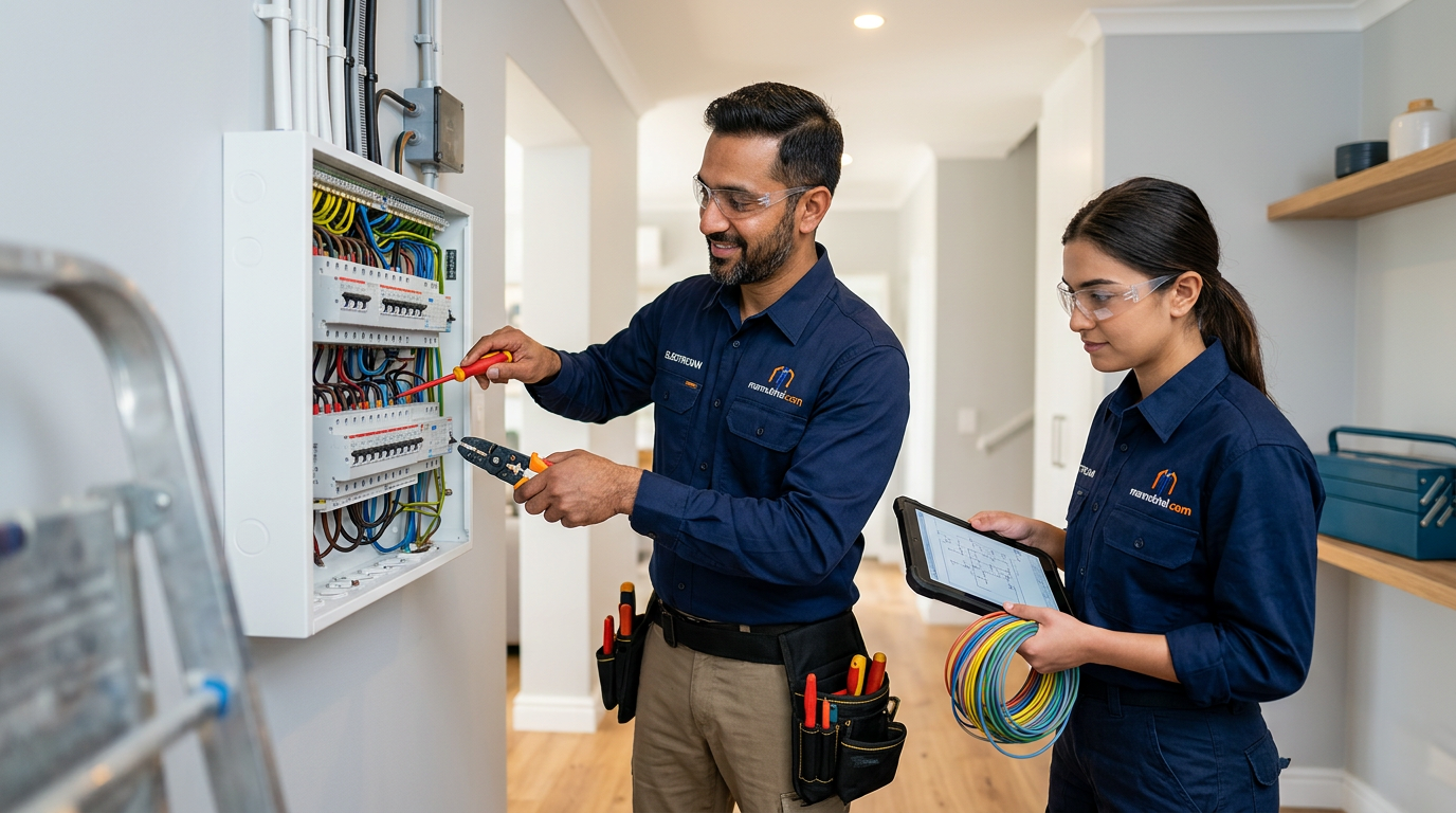 Finding Reliable Electricians at www.mannubhai.com