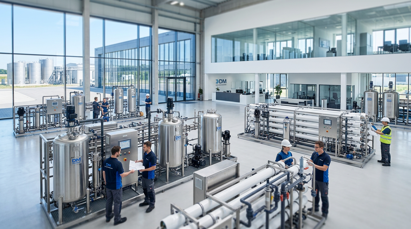 Why You Should Choose a Reliable DM Plant Manufacturer for Your Water Treatment Needs