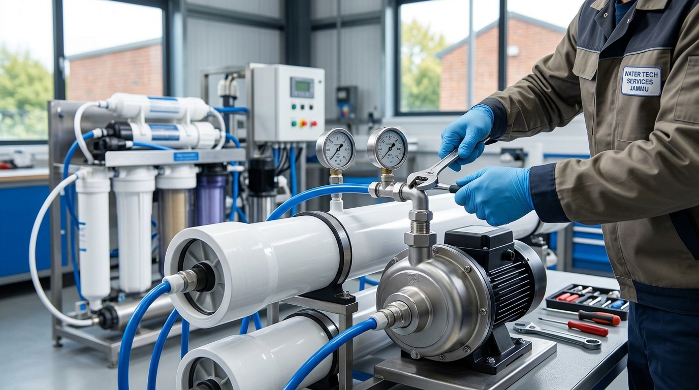 RO Filter, Membrane and Pump Repair Guide for Jammu